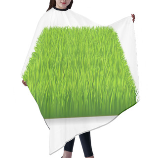 Personality  Green Grass Hair Cutting Cape