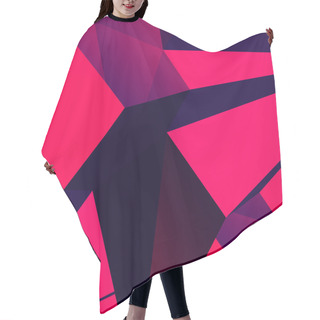 Personality  Abstract Crystal Background Hair Cutting Cape
