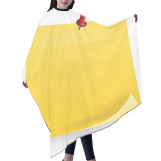 Personality  Sticky Note Hair Cutting Cape