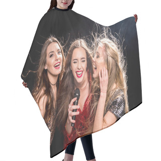 Personality  Three Gorgeous Women  Hair Cutting Cape