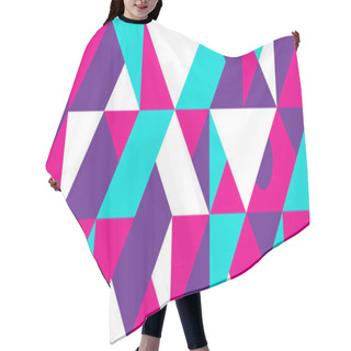Personality  Simple Banner Square Modules Hair Cutting Cape