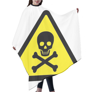 Personality  Deadly Danger Sign Hair Cutting Cape