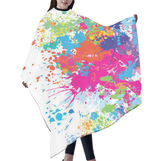 Personality  Color Background Hair Cutting Cape