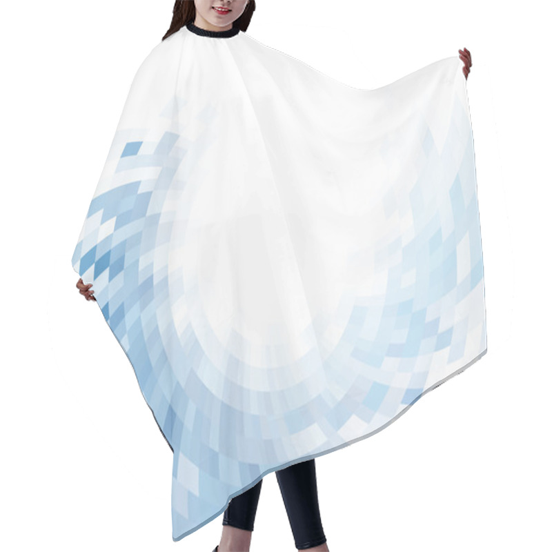 Personality  Vector Vortex Effect Hair Cutting Cape