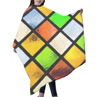 Personality  Stained-glass Window Hair Cutting Cape