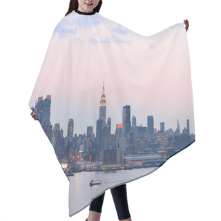 Personality  New York City Sunset Hair Cutting Cape