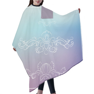 Personality  Independence Day Postcard Design Hair Cutting Cape