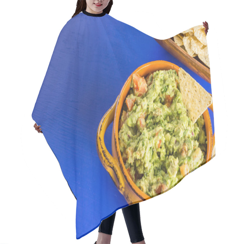 Personality  Fresh Homemade Guacamole  Hair Cutting Cape