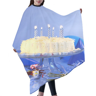 Personality  Blue Birthday Celebrations Hair Cutting Cape