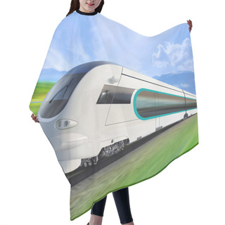 Personality  Super Streamlined Train Hair Cutting Cape
