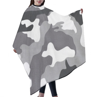 Personality  Camouflage Background Hair Cutting Cape