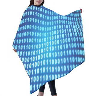Personality  Binary Background Hair Cutting Cape