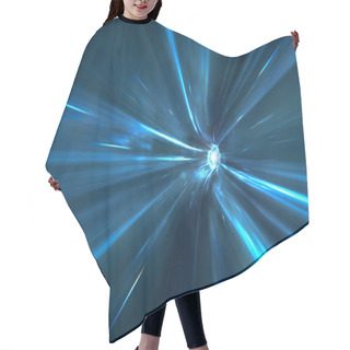 Personality  Warp Tunnel In Space Hair Cutting Cape