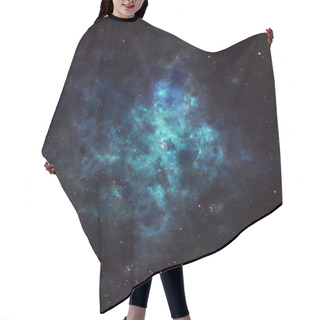 Personality  Nebula In Outer Space Hair Cutting Cape