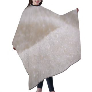 Personality  Close Up Of White Sugar Hair Cutting Cape