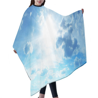 Personality  Clouds In Sky Hair Cutting Cape