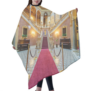 Personality  Interior Of Classic Building Hair Cutting Cape