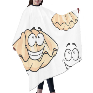 Personality  Cartoon Clam Shell Or Musse Hair Cutting Cape