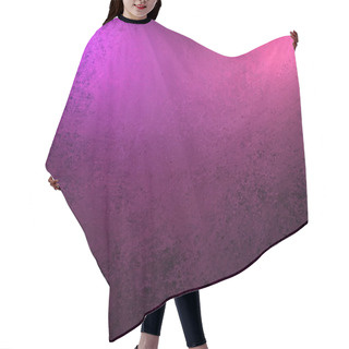 Personality  Purple Pink Black Background Grunge Texture Hair Cutting Cape