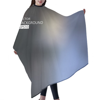 Personality  Dark Abstract Blurred Background Vector Hair Cutting Cape