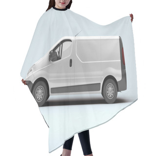 Personality  White Commercial Van Hair Cutting Cape