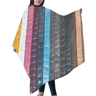 Personality  Rainbow Of Leather Hair Cutting Cape