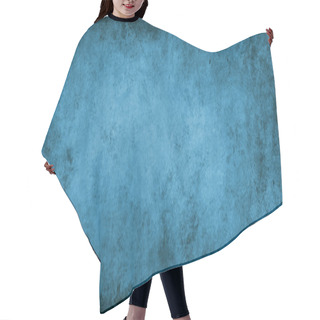 Personality  Blue Grunge Wall Hair Cutting Cape