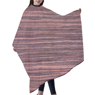 Personality  Rosewood Wood Texture Hair Cutting Cape