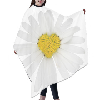 Personality  Heart Shaped Marguerite Flower Love Hair Cutting Cape