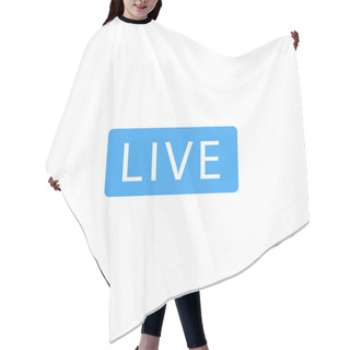 Personality  Live Lettering, Simply Vector Illustration   Hair Cutting Cape
