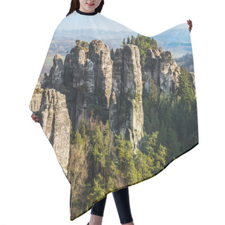 Personality  Sandstone Rocks In Bohemian Paradise Hair Cutting Cape