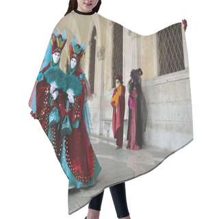 Personality  Carnival Of Venice Hair Cutting Cape