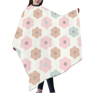 Personality  Seamless Floral Background. Print. Cloth Design, Wallpaper. Hair Cutting Cape