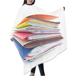 Personality  Folders With Documents Hair Cutting Cape