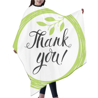 Personality  Thank You Card Hair Cutting Cape