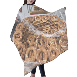 Personality  Simit Vendor Istanbul Hair Cutting Cape