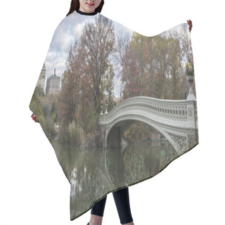 Personality  Bow Bridge In Early Morning Hair Cutting Cape