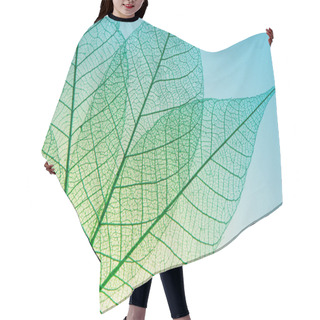 Personality  Green Leaves Meridians Hair Cutting Cape
