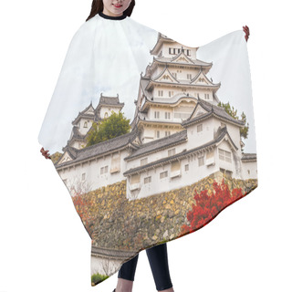 Personality  Himeji Castle, Japan. Hair Cutting Cape
