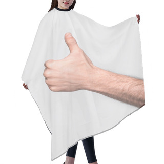 Personality  Thumb Up Hair Cutting Cape