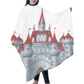 Personality  Fairy-tale Castle Hair Cutting Cape