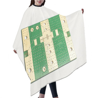 Personality  Electronic Printed Circuit Board Bottom Layer Hair Cutting Cape