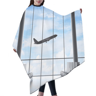Personality  Airport Interior Hair Cutting Cape