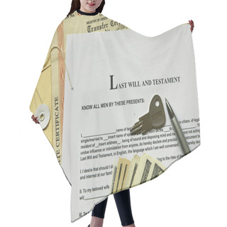 Personality  Last Will And Testament Hair Cutting Cape