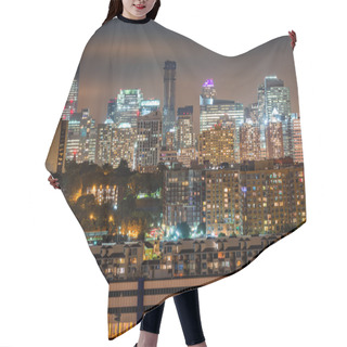 Personality  Jersey City Skyline Hair Cutting Cape