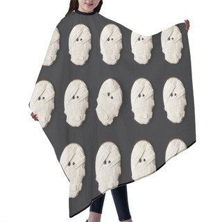 Personality  Halloween Mummy Cookies  Hair Cutting Cape