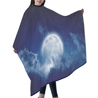 Personality  Full Moon Hair Cutting Cape