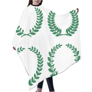 Personality  Laurel Wreathes Hair Cutting Cape