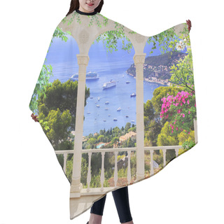 Personality  Terrace With Sea View Hair Cutting Cape