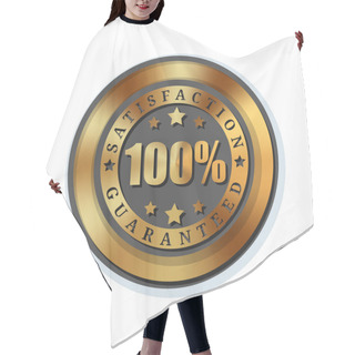 Personality  Satisfaction Guaranteed Icon Hair Cutting Cape